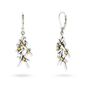 Gold & Silver Earring