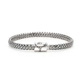 Silver Chain Bracelet Tulang Naga Oval 3x5mm - Deni Jewelry