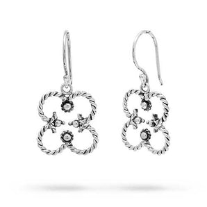 Silver Earring Heart Motif Handmade