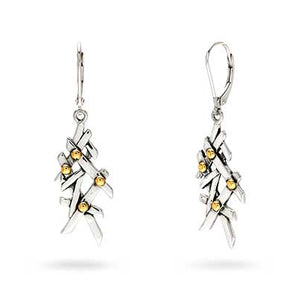 Gold & Silver Earring