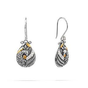 Gold & Silver Earring Phoenix