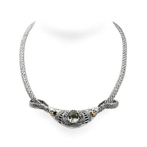 Gold & Silver Necklace Puzzle, Tulang Naga 3x5