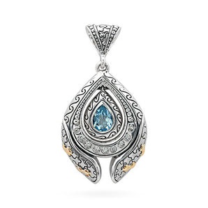 Gold & Silver Puzzle Pendant