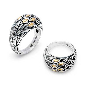 Gold & Silver Phoenix Ring
