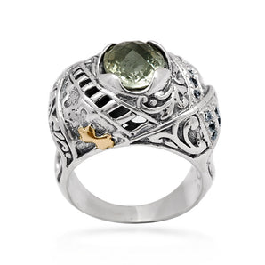 Gold & Silver Puzzle Ring